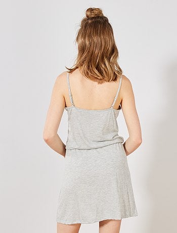 Vestido ligero liso - Kiabi