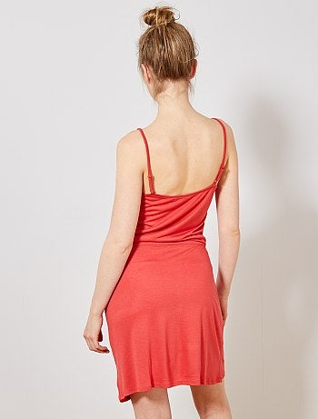 Vestido ligero liso - Kiabi