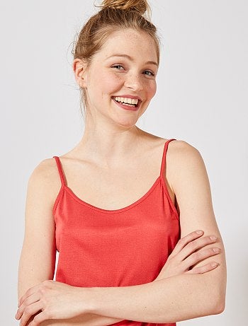 Vestido ligero liso - Kiabi