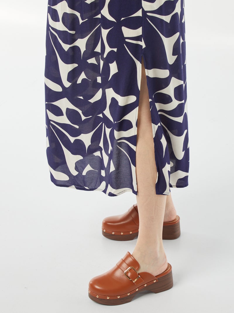 Vestido ligero premamá Azul - Kiabi