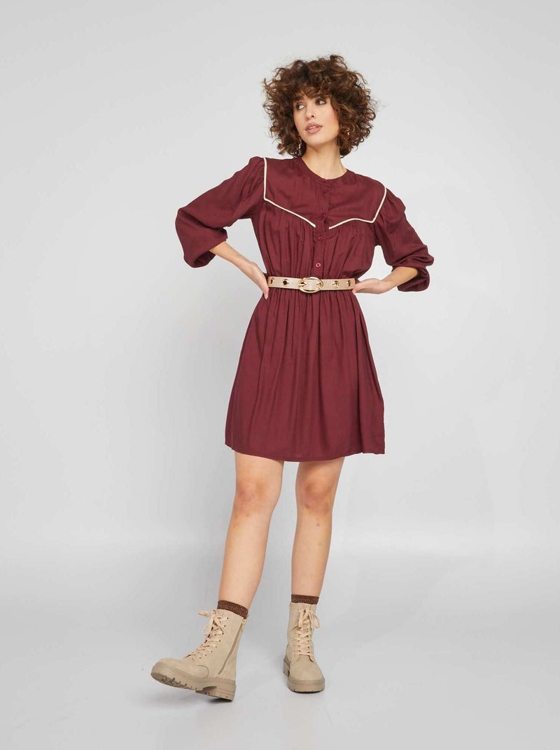 Vestido ligero ROJO - Kiabi