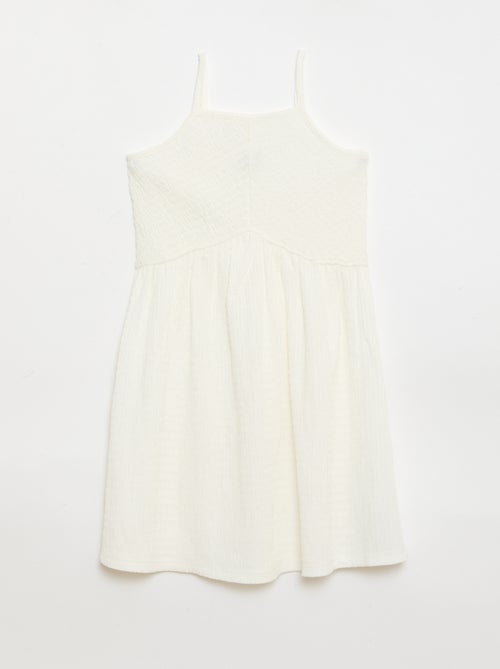 Vestido liso de tirantes finos - Kiabi Vestido liso de tirantes finos - Kiabi
