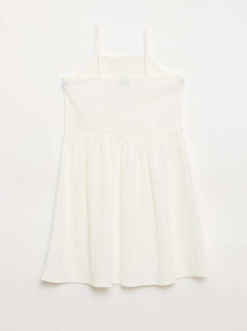 Vestido liso de tirantes finos - Kiabi Vestido liso de tirantes finos - Kiabi