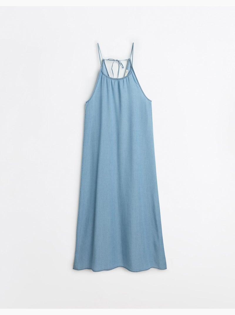 Vestido Lyocell, MO Fashion Azul - Kiabi