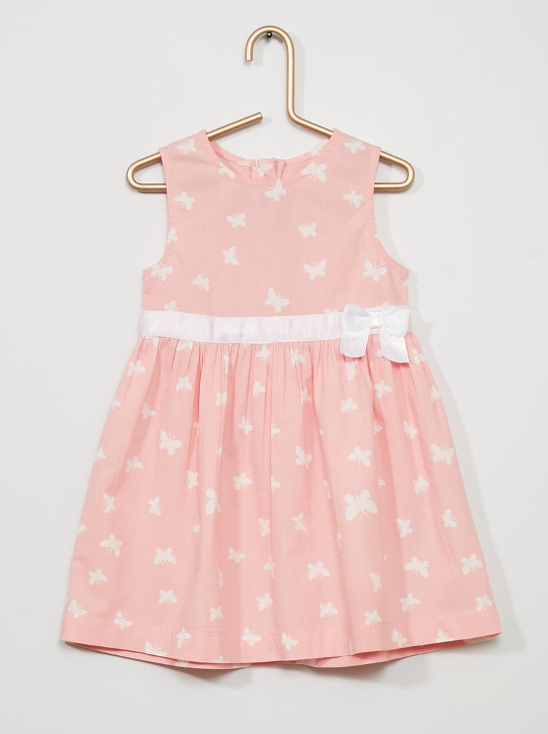 Vestido 'mariposas' ROSA - Kiabi