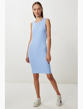 Vestido maxi de modal y algodón istanbul