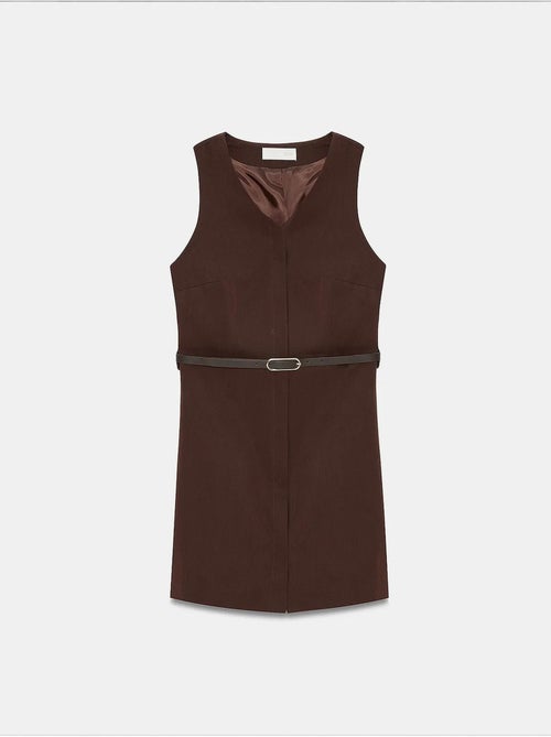 Vestido maxi de tencel dilvin - Kiabi