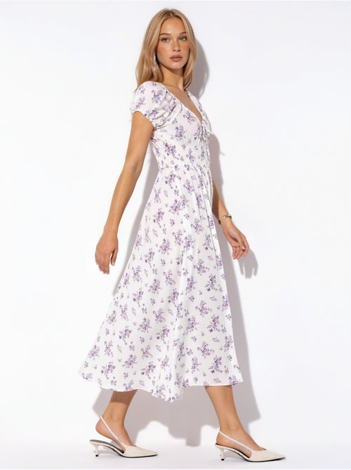 Vestido maxi de viscosa floral busem - Kiabi