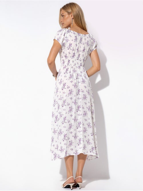 Vestido maxi de viscosa floral busem - Kiabi