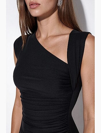 Vestido maxi sin mangas busem