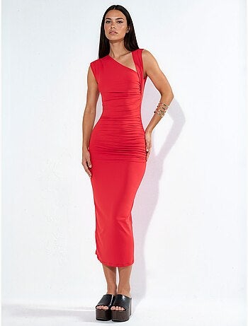 Vestido maxi sin mangas busem