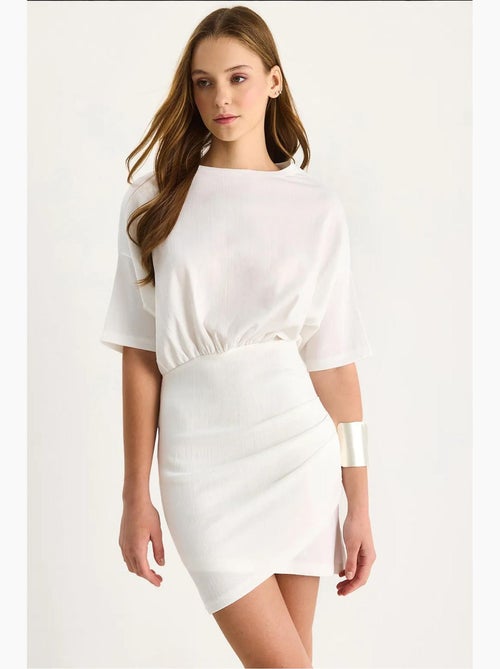 Vestido midi ajustado con cierre de cremallera lucci - Kiabi Vestido midi ajustado con cierre de cremallera lucci - Kiabi