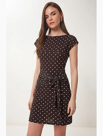 Vestido midi ajustado de tul istanbul