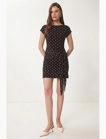 Vestido midi ajustado de tul istanbul