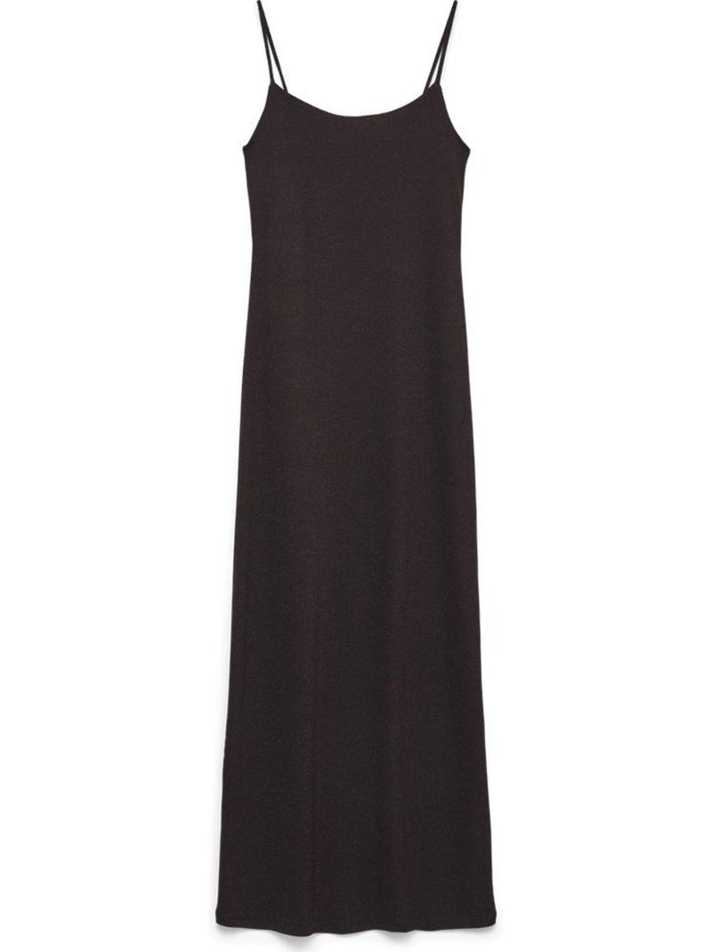 Vestido Midi Ajustado Vero Moda para Mujer Marrón capuchino - Kiabi