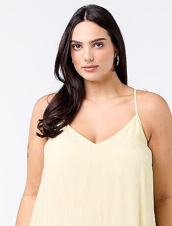 Vestido midi con tirantes ajustables