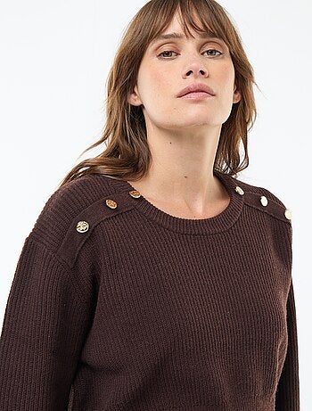 Vestido midi de canalé + jersey cropped de maternidad