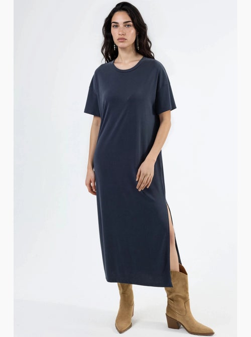 Vestido midi de corte relajado hiccup - Kiabi