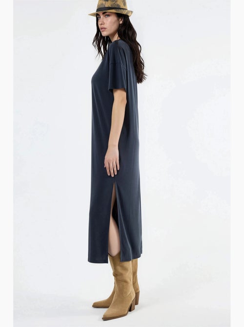 Vestido midi de corte relajado hiccup - Kiabi