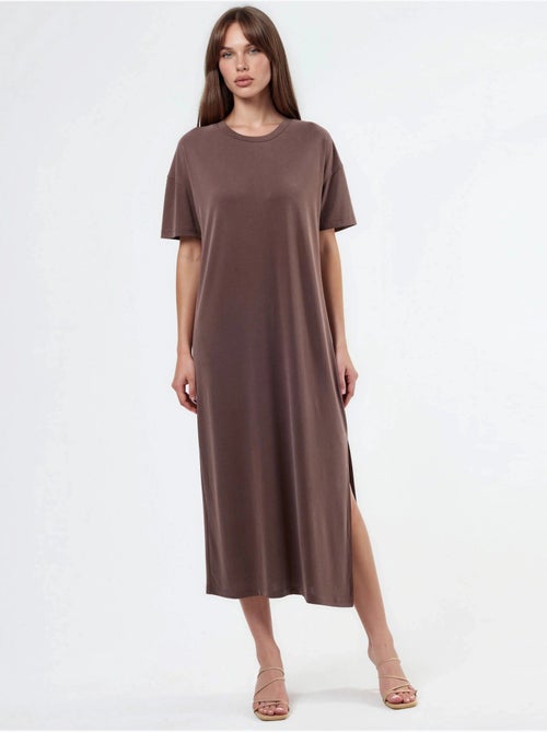 Vestido midi de corte relajado hiccup - Kiabi