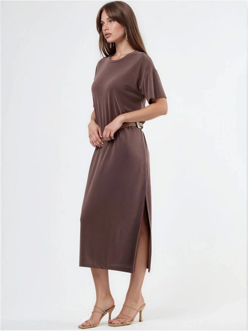Vestido midi de corte relajado hiccup - Kiabi