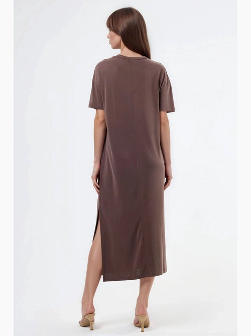 Vestido midi de corte relajado hiccup - Kiabi