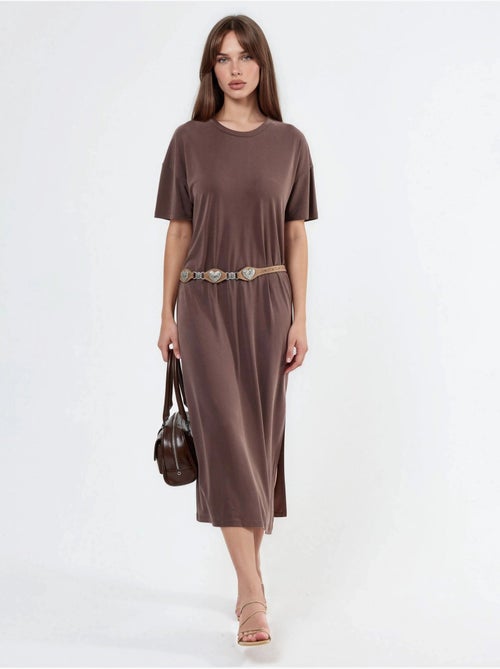 Vestido midi de corte relajado hiccup - Kiabi