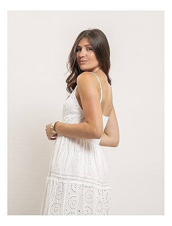Vestido midi de encaje ILOE