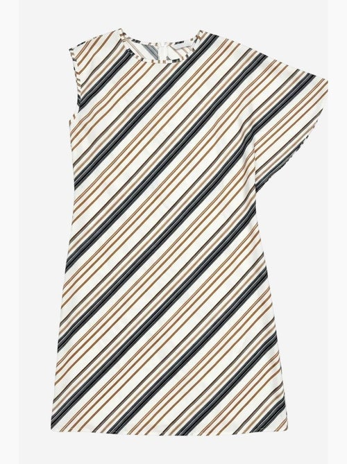 Vestido midi de lyocell a rayas my fashion - Kiabi