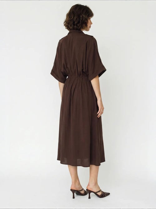 Vestido midi de mujer lucci - Kiabi Vestido midi de mujer lucci - Kiabi