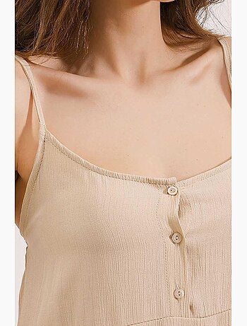 Vestido midi de tirantes bdart