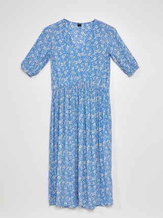 Vestido midi estampado  - So Easy