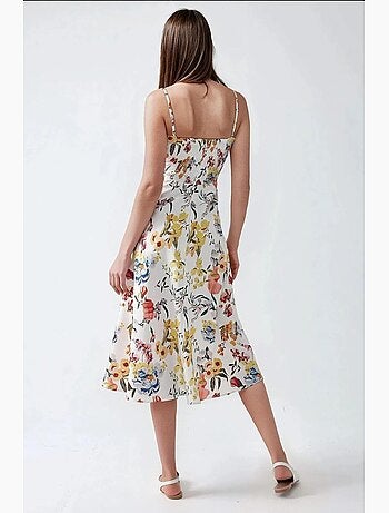 Vestido midi estampado hiccup