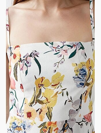 Vestido midi estampado hiccup