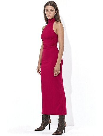 Vestido midi mujer busem