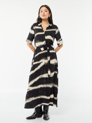 Vestido midi para anudar 'JDY'