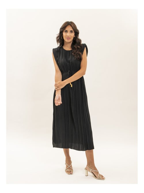 Vestido midi plisado IROVE - Kiabi