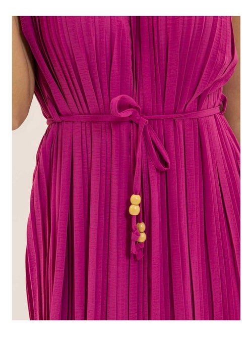 Vestido midi plisado IROVE - Kiabi Vestido midi plisado IROVE - Kiabi