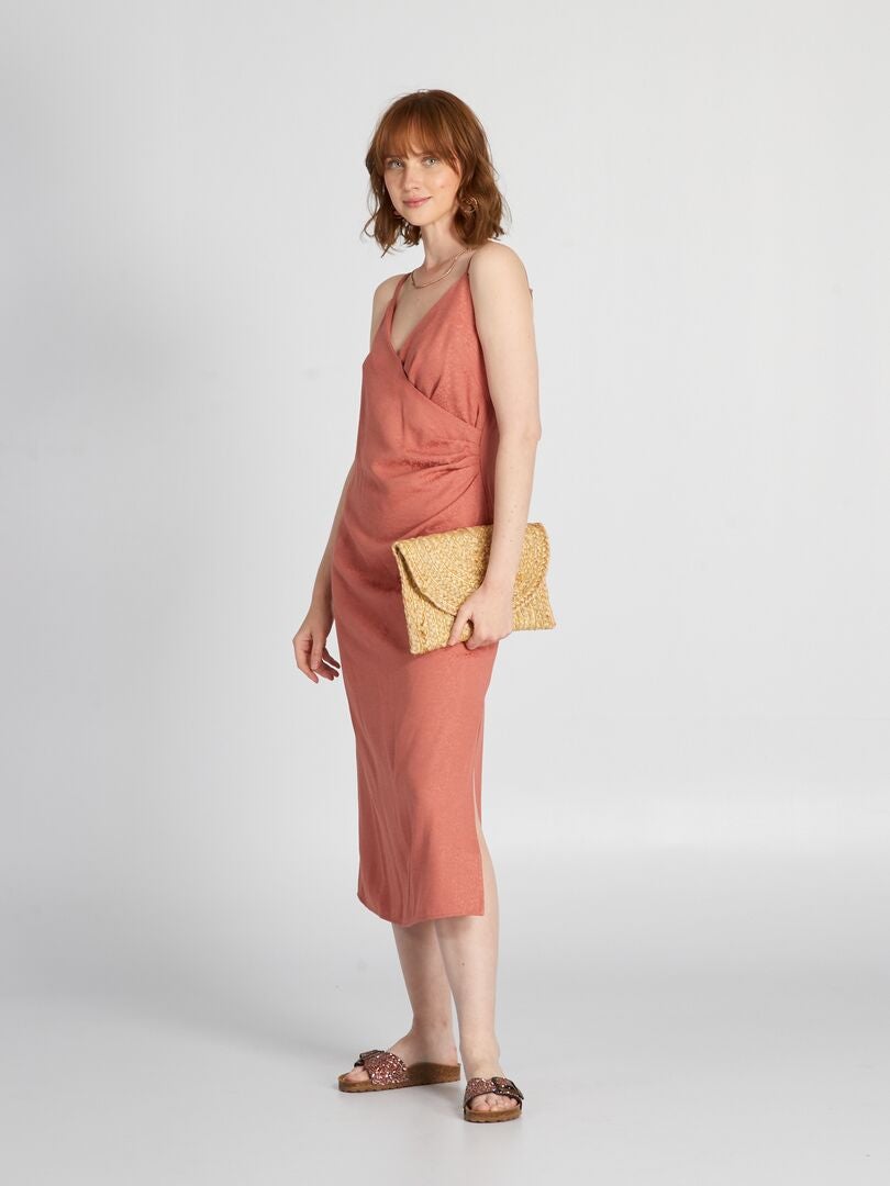 Vestido midi ROSA - Kiabi