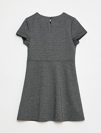 Vestido Milano de corte acampanado y manga corta