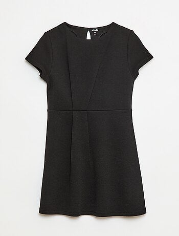 Vestido Milano de corte acampanado y manga corta