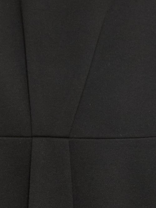 Vestido Milano de corte acampanado y manga corta - Kiabi