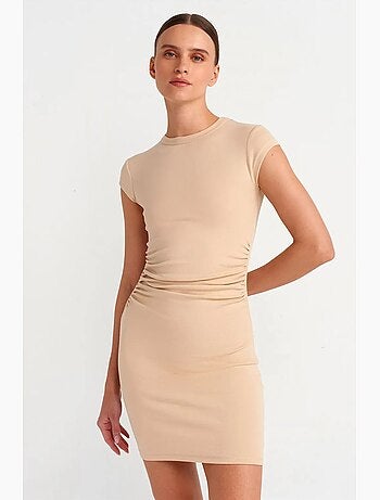 Vestido mini ajustado de mujer dilvin