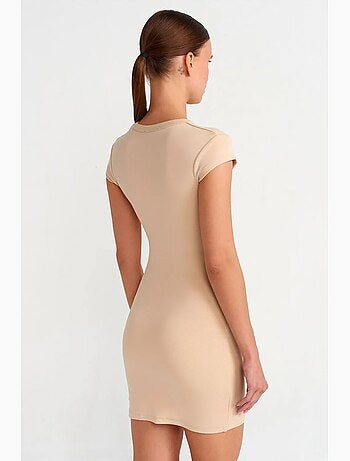 Vestido mini ajustado de mujer dilvin