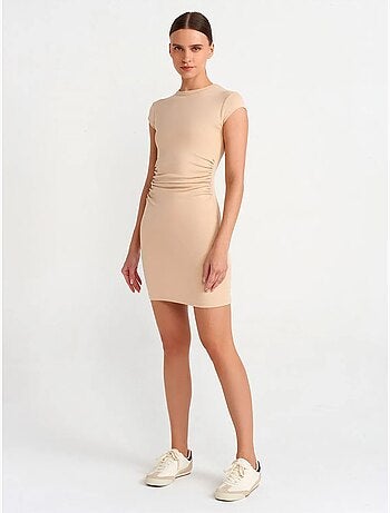 Vestido mini ajustado de mujer dilvin