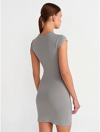 Vestido mini ajustado de mujer dilvin