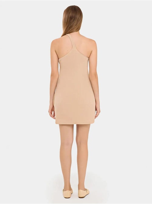 Vestido mini ajustado de un solo hombro hiccup - Kiabi