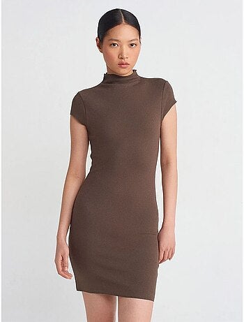 Vestido mini bodycon sin costuras dilvin