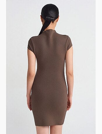 Vestido mini bodycon sin costuras dilvin