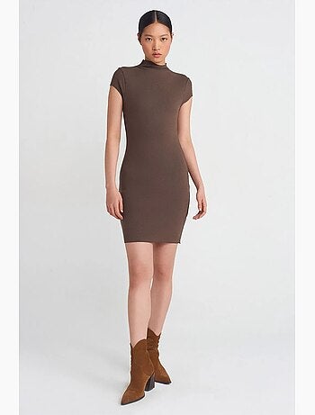 Vestido mini bodycon sin costuras dilvin
